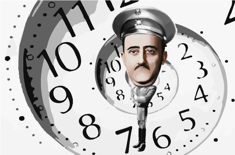 Franco stilte klokka fram for Hitler