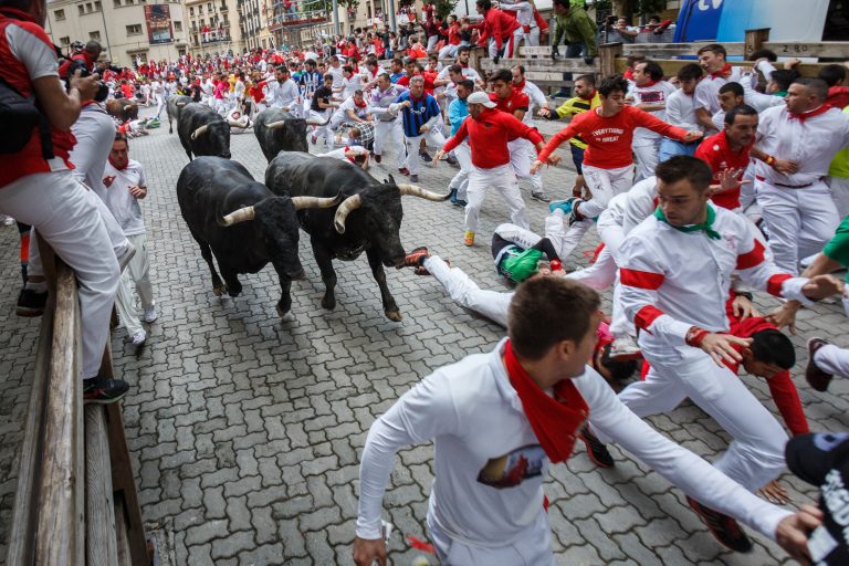 Mishandling av tyrer under spanske byfester