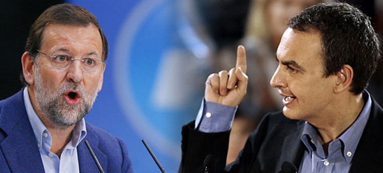 Rajoy og Zapatero
