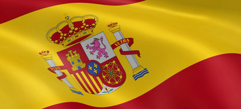Spania-flagg