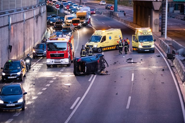 Nesten tre ganger flere spanske trafikkdødsulykker enn i 2019
