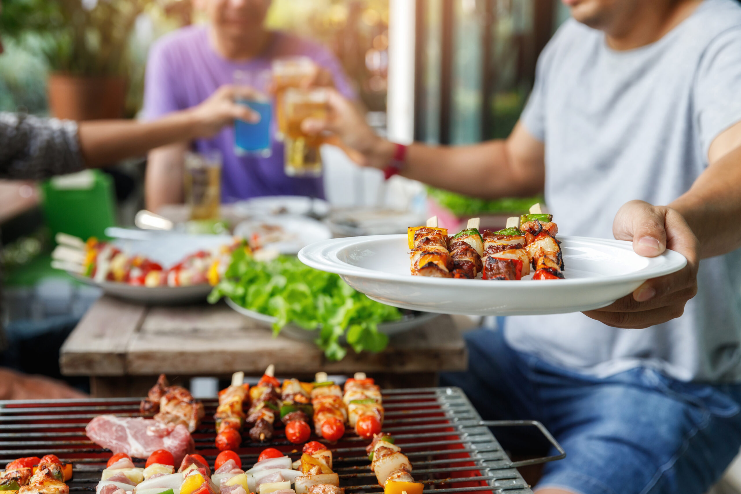 Sommermat på grillen