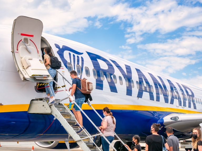 Ryanairs utvidet flyruteprogram