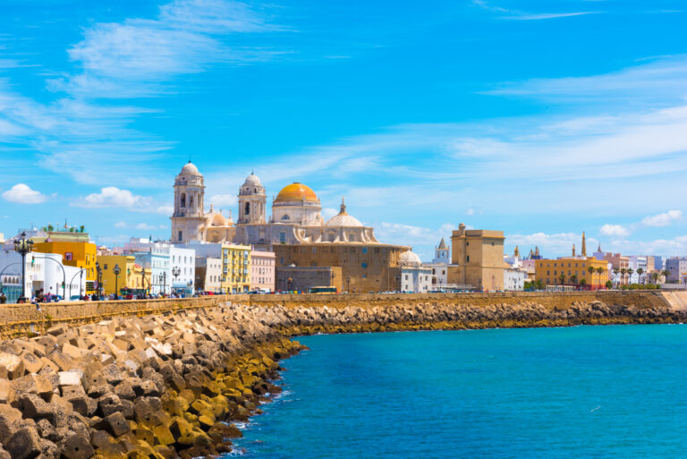 Beautiful,View,At,Day,Of,The,Cathedral,Of,Cadiz,Called