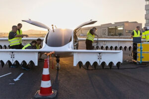 Flytaxi-tjeneste med ubemannede droner