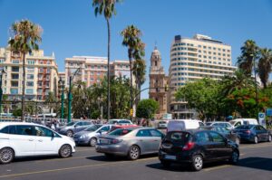 Málagas daglige trafikkorker et mareritt