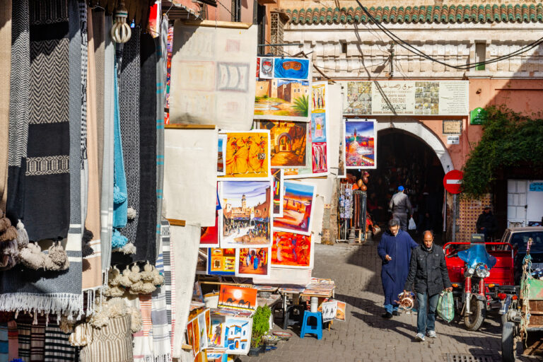 MARRAKECH - en av de fineste byene i Marokko