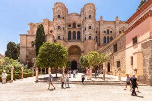 Den enarmede katedralen i Málaga