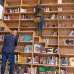 Åtte-etasjers bibliotek åpner