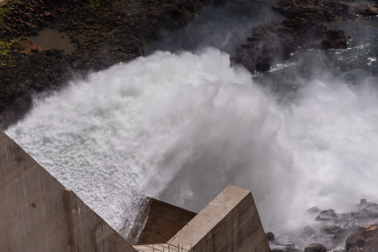 Hydroelectric,Power,Plant,In,Angola,,Africa.