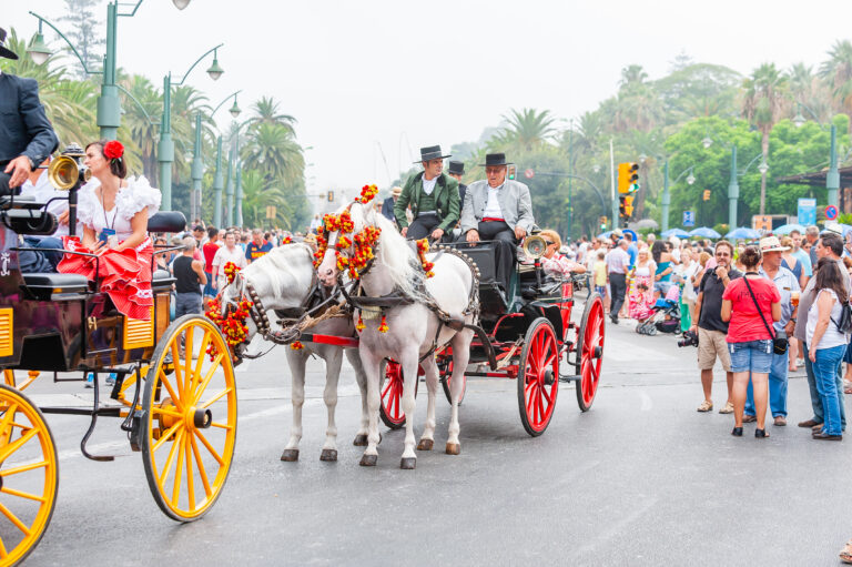 Málaga gjør seg klar til årets feria