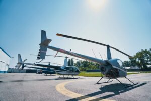 Helikopterflyplass til leie