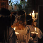 Stemningsfullt Lucia-tog i Marbellas gamleby på lørdag